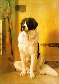 讓 萊昂 傑羅姆 Study of a Dog 讓 萊昂 傑羅姆 Study of a Dog